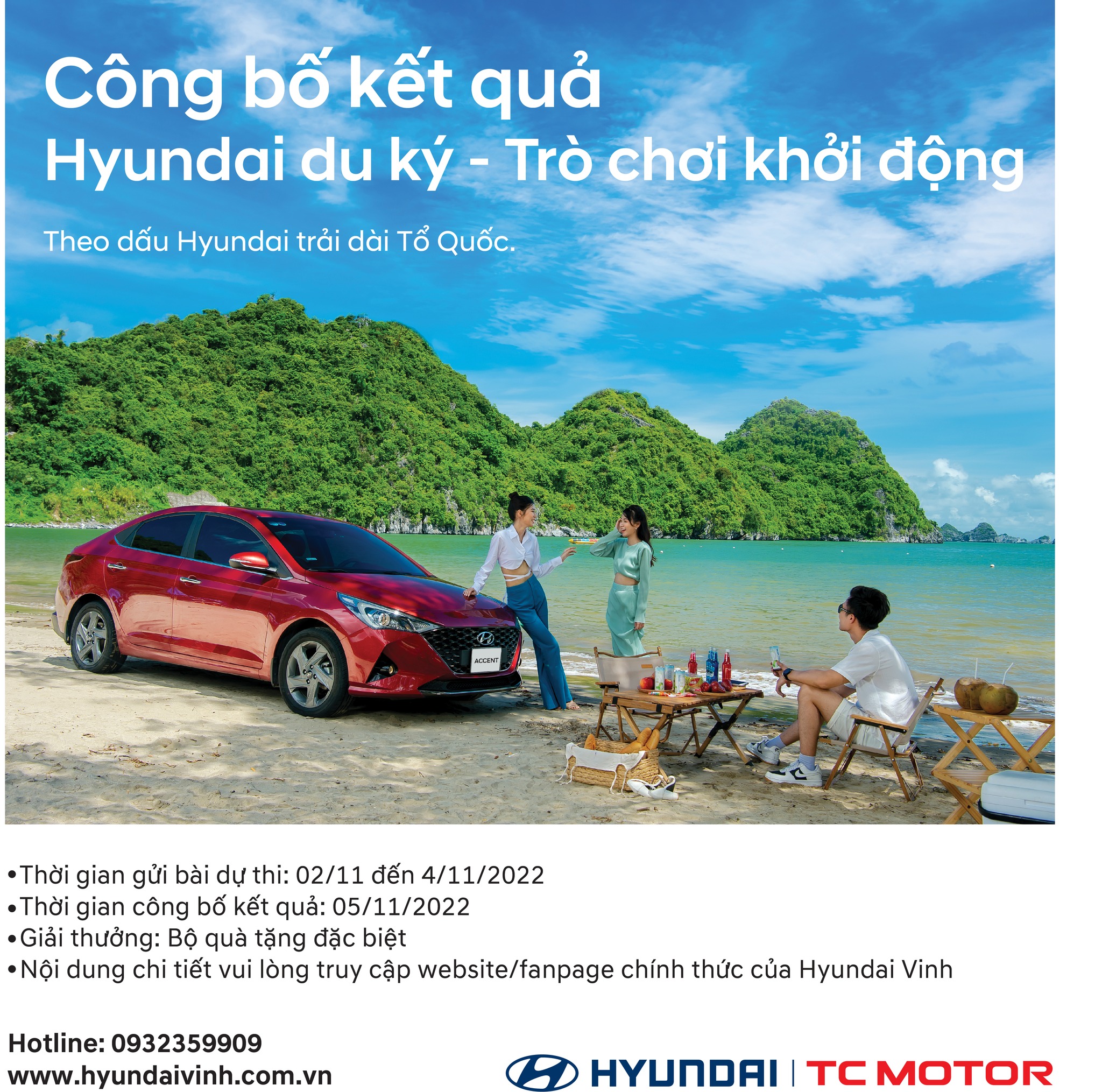 Công bố kết quả Phần thi khởi động - Hyundai du ký